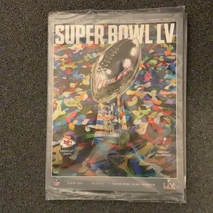 NWT- Super Bowl LV program